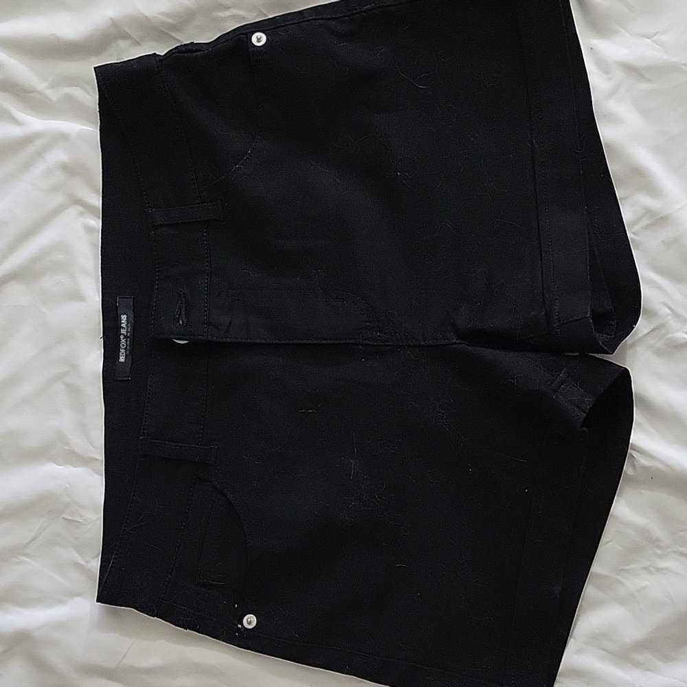 Jean shorts Black